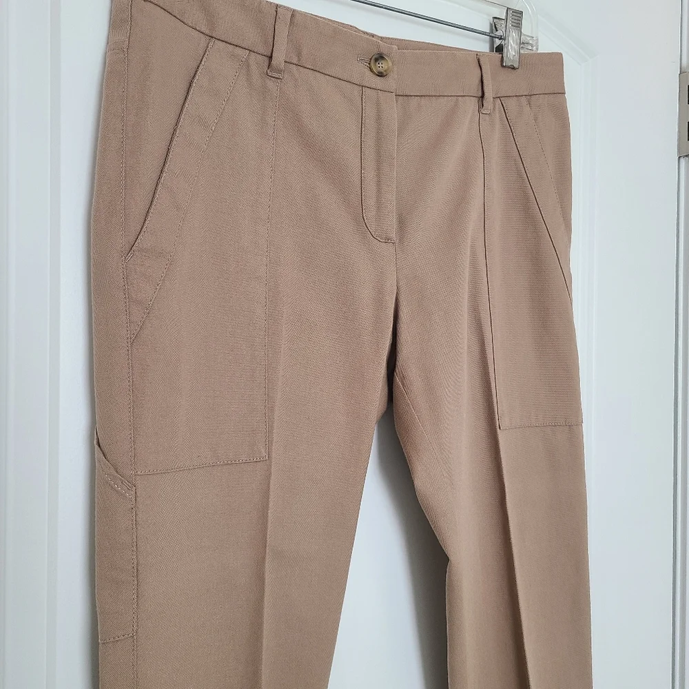Dolce & Gabbana Skinny Fit Khaki Pants With Ankle Zips Size 42 - Picture 3 of 13